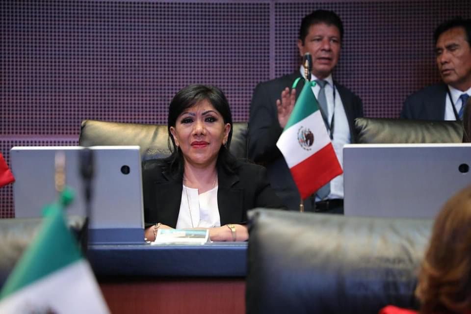 La senadora Anabell Ávalos respalda la llegada de Sandra Aguilar al Partido Revolucionario Institucional